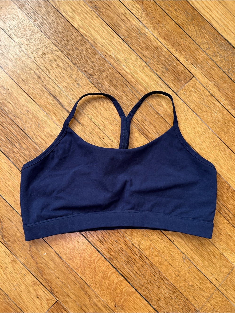 Aerie Navy Strappy Sports Bralette